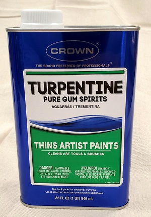 QT GUM SPIRITS OF TURPENTINE