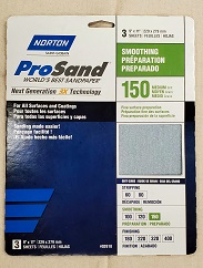 9" X 11" PROSAND 3PK 150 grit