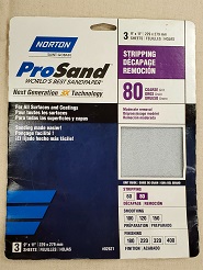 9" X 11" PROSAND 3PK 80 grit