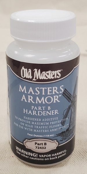 4oz OM MASTER ARMOR HARDENER - PART B