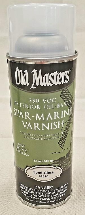 SPRAY SPAR-MARINE VARNISH SEMI-GLOSS