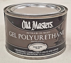 PT OM 85108 GEL POLYURETHANE - CLEAR SATIN