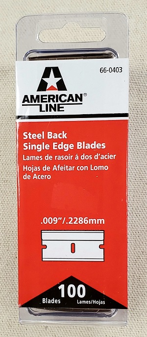 66-403 #9 SINGLE EDGE 100PK