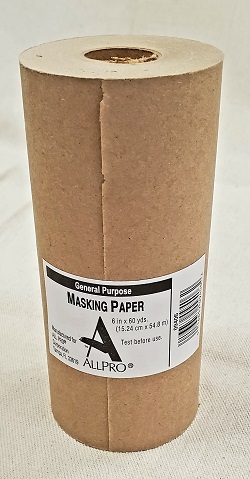 MASKING PAPER 6" X 180