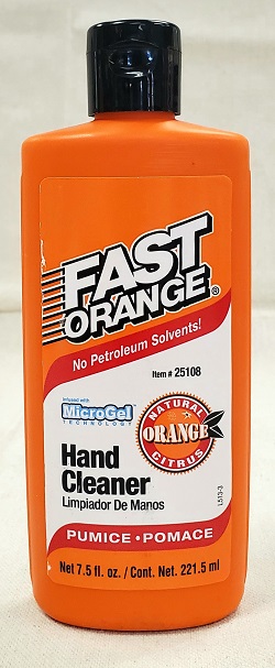 FAST ORANGE W / PUMICE 7.5 OZ.