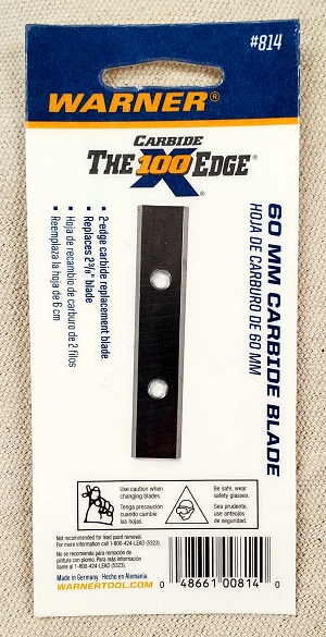  2-3/8"  CARBIDE SCRAPER BLADE